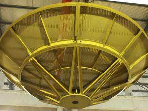 Зеркало для антенны метеорологического радиолокатора, диаметр 1.8 м / 2.4 м / 3.2 м / 3.7 м / 4.3 м / 4.5м
