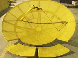  Зеркало для антенны метеорологического радиолокатора, диаметр 1.8 м / 2.4 м / 3.2 м / 3.7 м / 4.3 м / 4.5м 