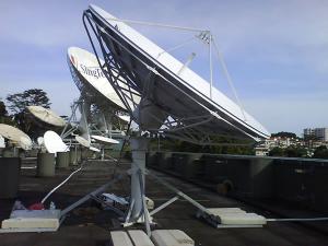 Спутниковая антеннаRxTx, диаметр 4.5м, C, Ku-диапазон