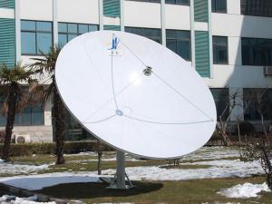 Приемная спутниковая антенна Rx, диаметр 3.2 м, C, Ku-диапазон