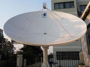  Приемная спутниковая антенна Rx, диаметр 4.3 м, C, Ku-диапазон 