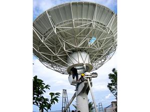  Приемная спутниковая антенна Rx, диаметр 9.0 м, C, Ku-диапазон 