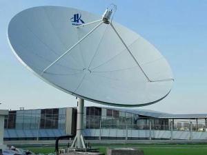  Приемная спутниковая антенна Rx, диаметр 3.7м, C, Ku-диапазон 