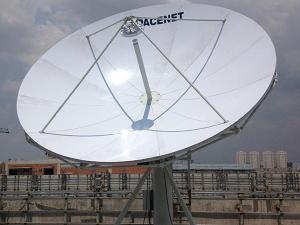  Спутниковая антенна RxTx, диаметр 4.5м, DBS , X-диапазон 