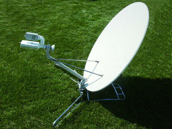  Портативная спутниковая антенна из алюминия, диаметр 0.9м, Ku, S-диапазон 