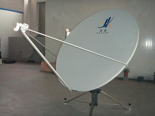  Портативная спутниковая антенна из алюминия, диаметр 1.8м, C, Ku-диапазонa 